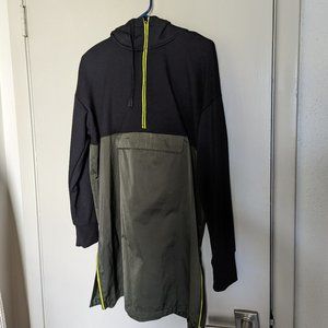 Athleta Hooded Sweatshirt Dress, size Medium Petite MP